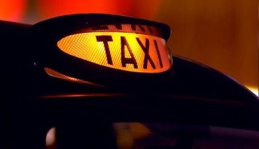 Taxi cab sign